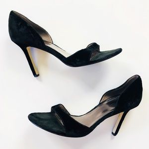 Crushed Velvet Heels